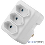 Ellies 3-Way Euro Adaptor