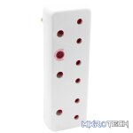 Ellies 3-Way Medium Surge Adaptor - White