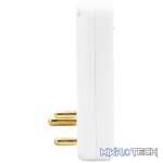 Ellies 3 Way Medium Surge Adaptor with Type C + USB - White - Image 4