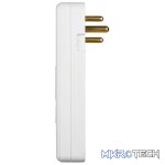 Ellies  3 Way Medium Surge adaptor Schuko,with type C + USB - Image 3