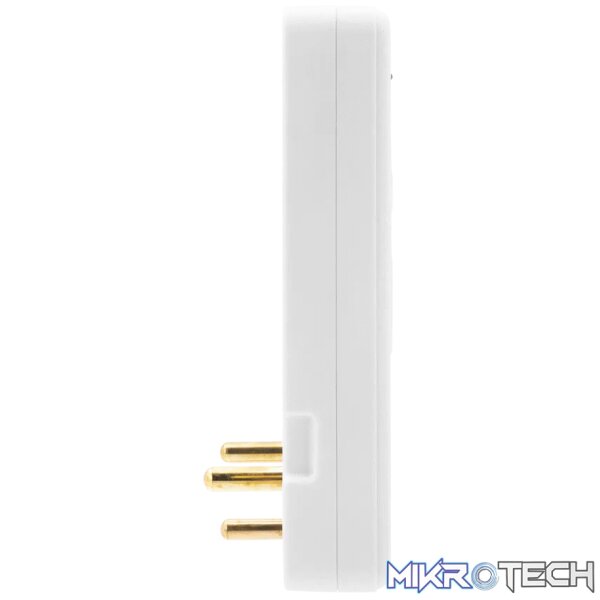 Ellies  3 Way Medium Surge adaptor Schuko,with type C + USB - Image 4