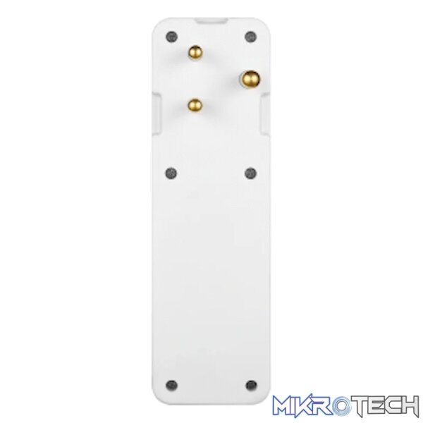 Ellies 3-Way Schuko Adaptor with Type-C + USB - White - Image 3
