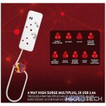 Ellies 4-Way High Surge Multiplug - Image 3