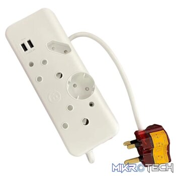 Ellies 4-Way High Surge Multiplug