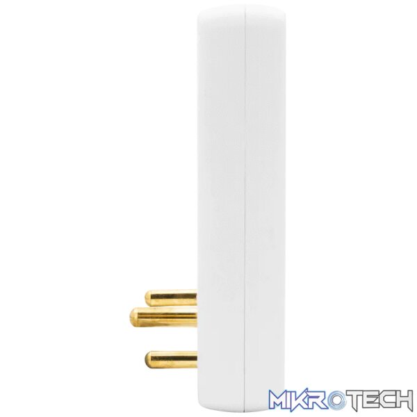 Ellies 4-Way Medium Surge Adaptor with Schuko - White - Image 7