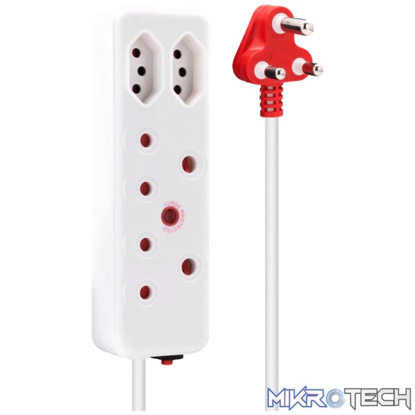 Ellies 4 Way Medium Surge Extension Lead -3M - Image 4