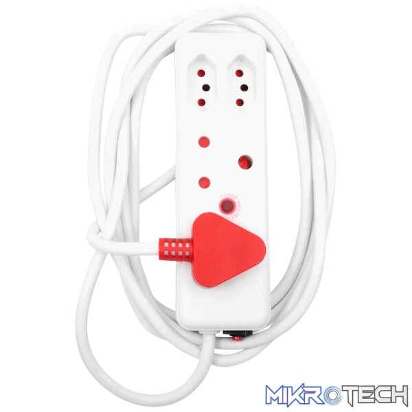 Ellies 4 Way Medium Surge Extension Lead -3M - Image 7