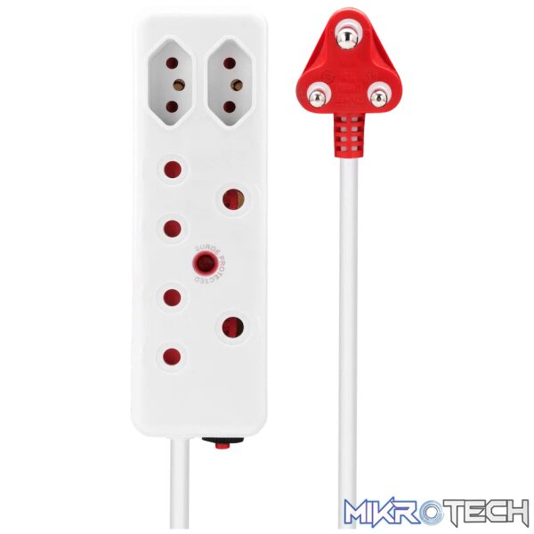 Ellies 4 Way Medium Surge Extension Lead -3M - Image 8