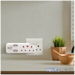Ellies  4 Way Medium Surge adaptor with type C + USB - Image 13