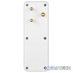 Ellies 4-Way Schuko Adaptor - White - Image 2