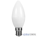Ellies 5w C37 Residential Candle Stick Bulb B22 WW