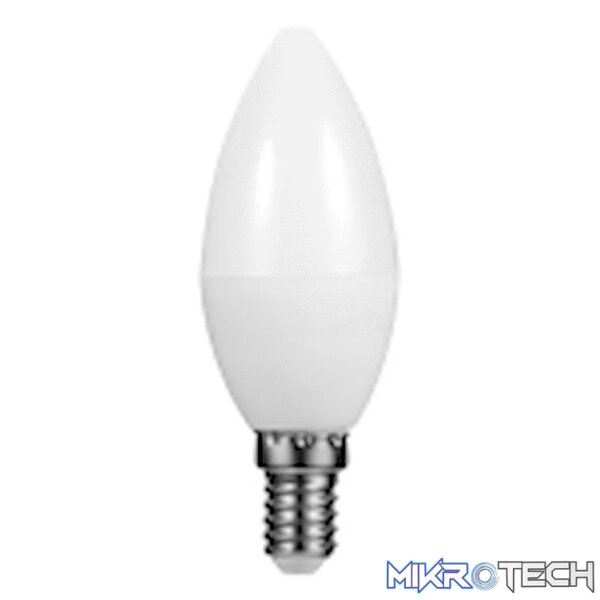 Ellies 5w C37 Residential Candle Stick Bulb E14 CW - Image 3