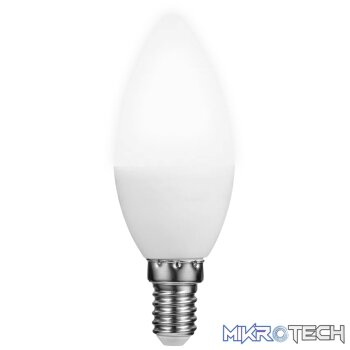 Ellies 5w C37 Residential Candle Stick Bulb E14 CW