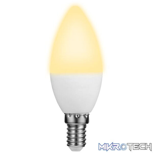 Ellies 5w C37 Residential Candle Stick Bulb E14 WW Ellies 5w C37 Residential Candle Stick Bulb E14 WW