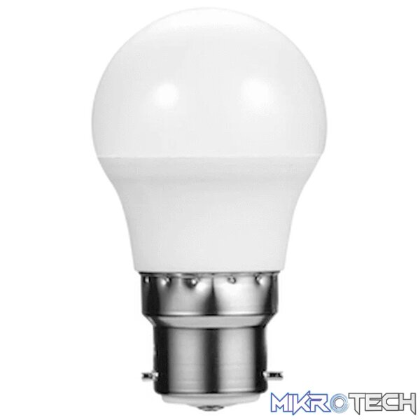 Ellies 5w G45 Residential Golfball Stick Bulb B22 CW - Image 3