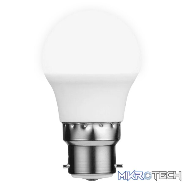 Ellies 5w G45 Residential Golfball Stick Bulb B22 CW Ellies 5w G45 Residential Golfball Stick Bulb B22 CW