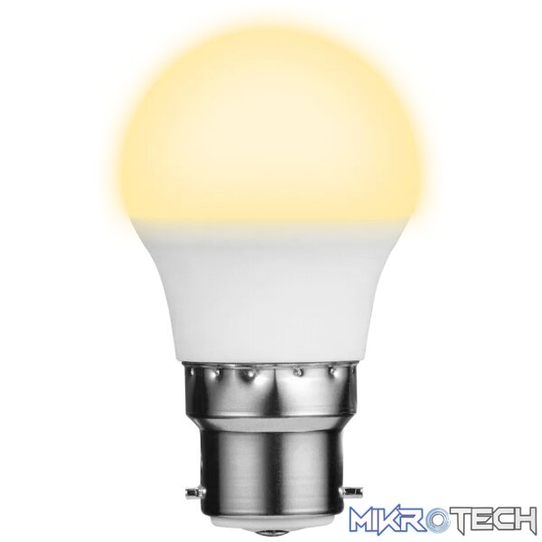 Ellies 5w G45 Residential Golfball Stick Bulb B22 WW Ellies 5w G45 Residential Golfball Stick Bulb B22 WW