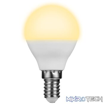 Ellies 5w G45 Residential Golfball Stick Bulb E14 WW