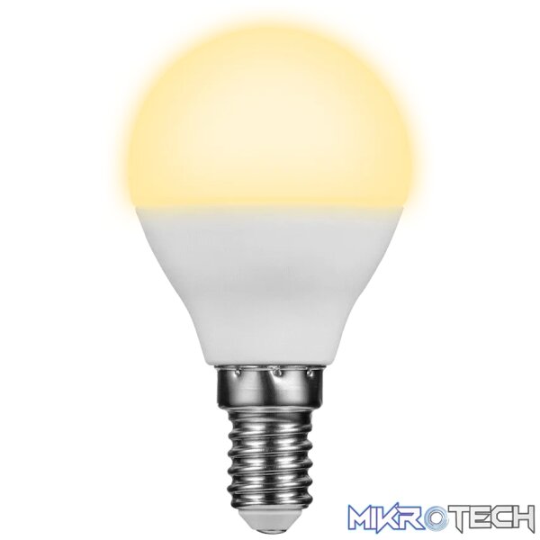 Ellies 5w G45 Residential Golfball Stick Bulb E14 WW Ellies 5w G45 Residential Golfball Stick Bulb E14 WW