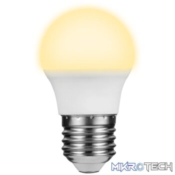 Ellies 5w G45 Residential Golfball Stick Bulb E27 WW