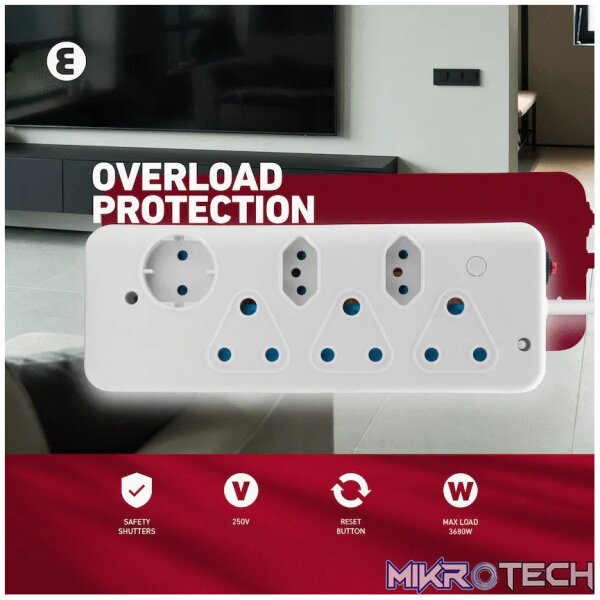 Ellies  6 Way Basic Multiplug - Image 11