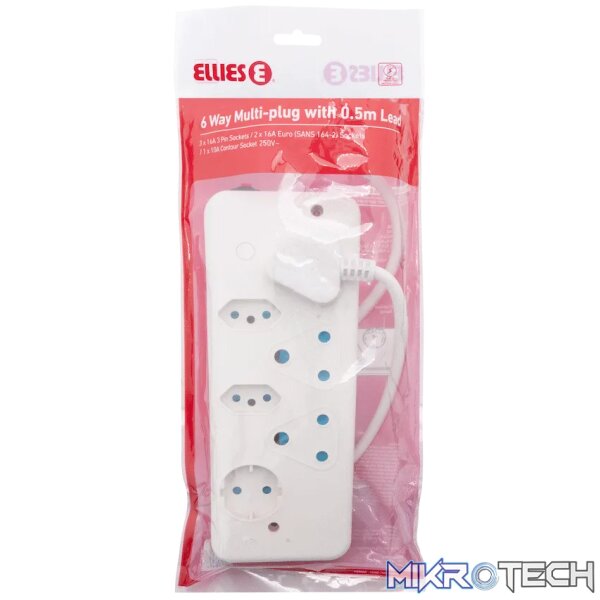 Ellies  6 Way Basic Multiplug - Image 8