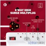 Ellies 8-Way High Surge Multiplug 0.5m - Image 12