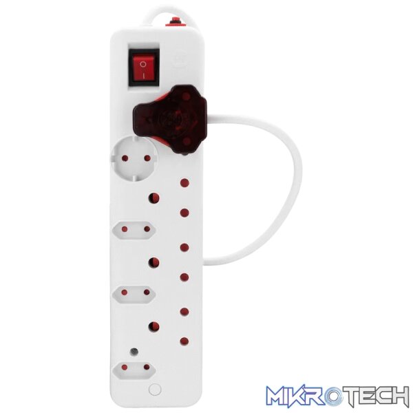Ellies 8-Way High Surge Multiplug 0.5m - Image 8
