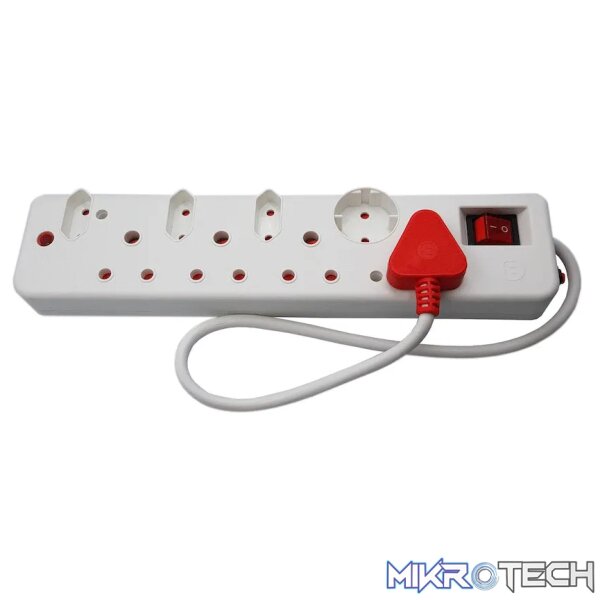Ellies 8-Way Medium Surge Multiplug 0.5m - Image 2