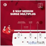 Ellies 8-Way Medium Surge Multiplug 0.5m - Image 10