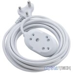 Ellies BTB Heavy Duty Extension Lead-20M-WT