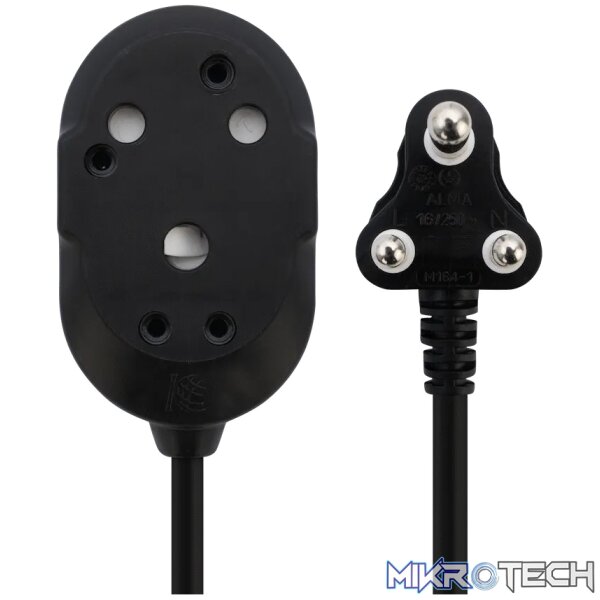 Ellies Back-to-Back Light-Duty Extension Lead - 10m - Image 3