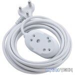 Ellies Back to Back Light Duty Extension Lead-5M