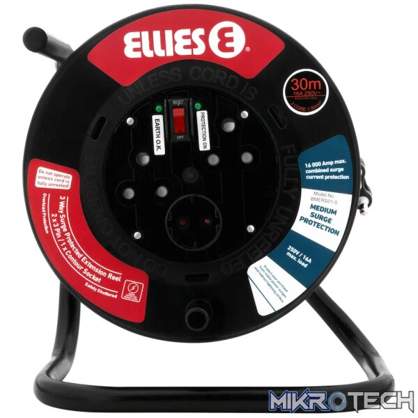 Ellies Heavy Duty Medium Surge Extension Reel-30M - Image 3