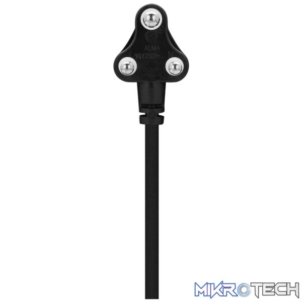 Ellies Heavy Duty Medium Surge Protected Extension Reel 10m - Black - Image 2