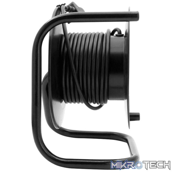Ellies Heavy Duty Medium Surge Protected Extension Reel 10m - Black - Image 5