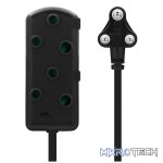 Ellies Side by Side Heavy Duty Extension Lead-5M-BK - Image 12