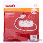 Ellies Side by Side Heavy Duty Extension Lead-5M-BK - Image 4