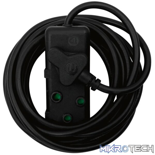 Ellies Side by Side Heavy Duty Extension Lead-5M-BK - Image 7
