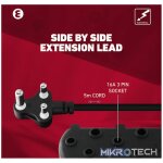 Ellies Side by Side Heavy Duty Extension Lead-5M-BK - Image 9