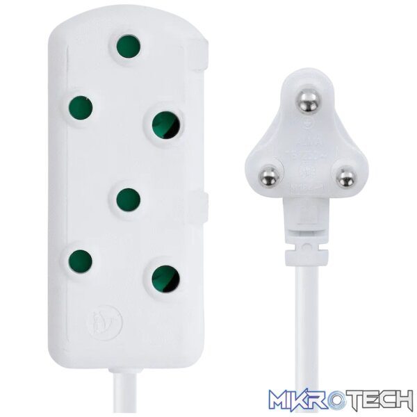 Ellies Side by Side Light Duty Extension Lead - 3m - Image 3