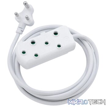 Ellies Side-by-Side Light Duty Extension Lead - 5m