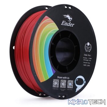 Ender PLA+ Filament - Red 1kg