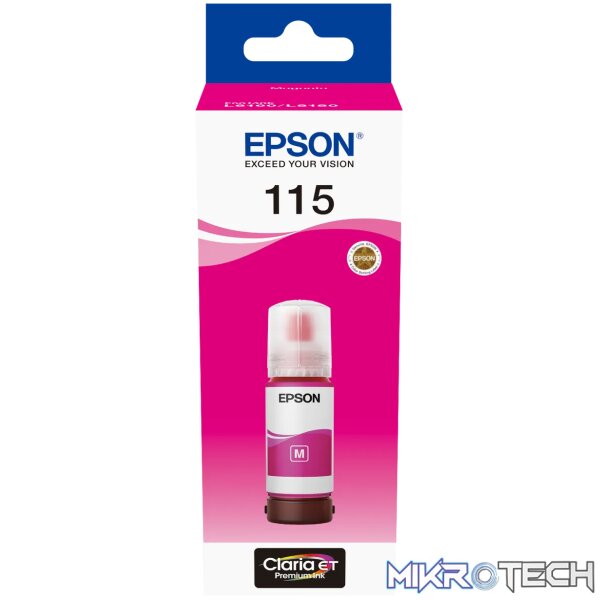 Epson 115 EcoTank. Supply type: Single pack Epson 115 EcoTank. Supply type: Single pack