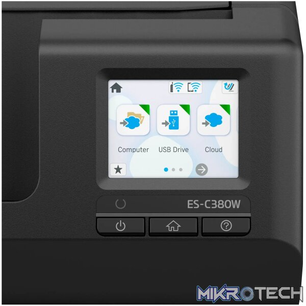 Epson ES-C380W A4 Compact Network Scanner - Image 3