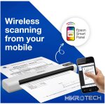 Epson WorkForce DS-80W Wireless Mobile Scanner - Image 5