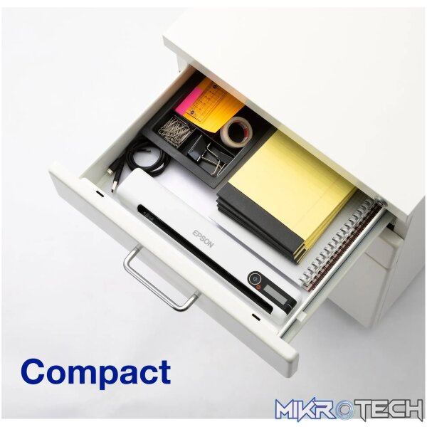 Epson WorkForce DS-80W Wireless Mobile Scanner - Image 7