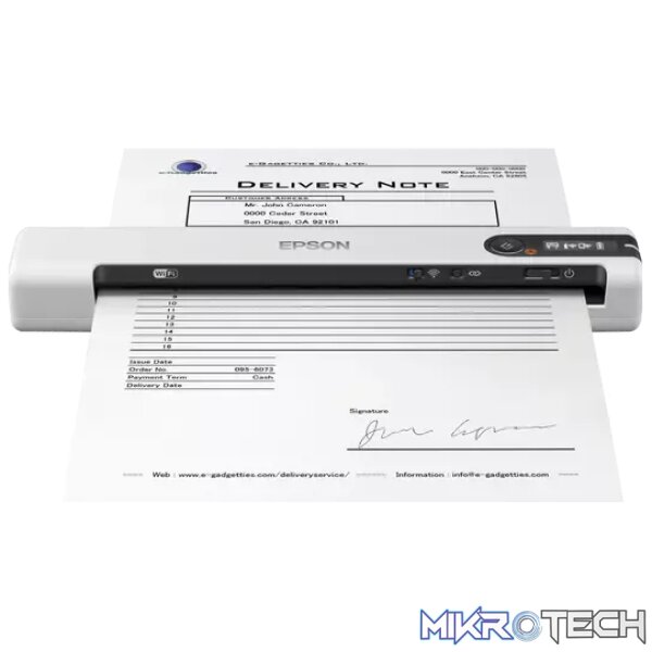 Epson WorkForce DS-80W Wireless Mobile Scanner Epson WorkForce DS-80W Wireless Mobile Scanner