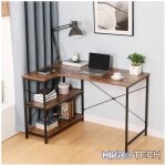 Everfurn Anthony L-Shaped Corner Work Desk - Steel Frame - Image 12