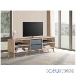 Everfurn Everest Tall TV Stand - 2 Drawers - Image 2